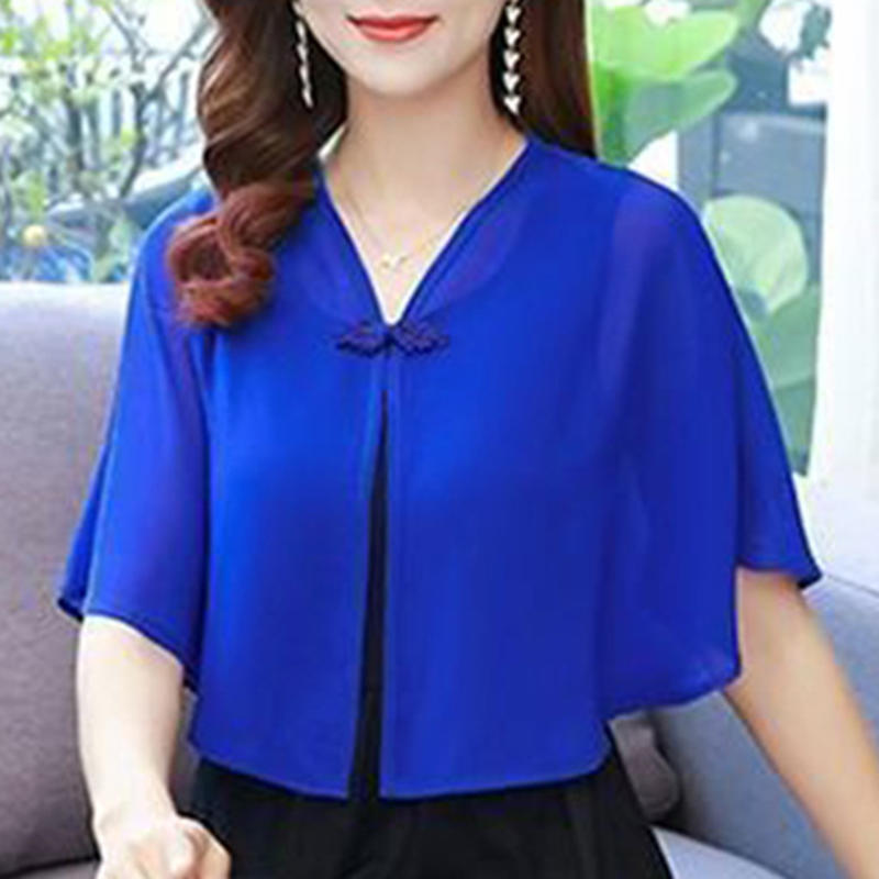 Spring Chiffon Short Outer Wea - Summer Clothing Wear recension och pris