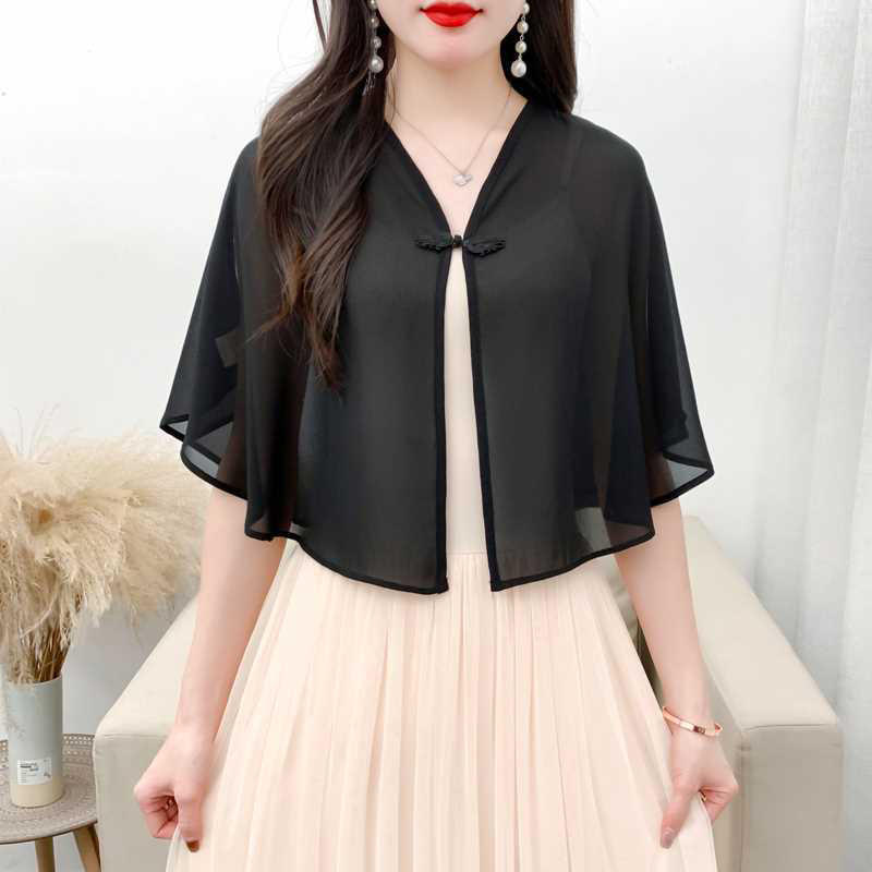 Spring Chiffon Short Outer Wea - Summer Clothing Wear recension och pris