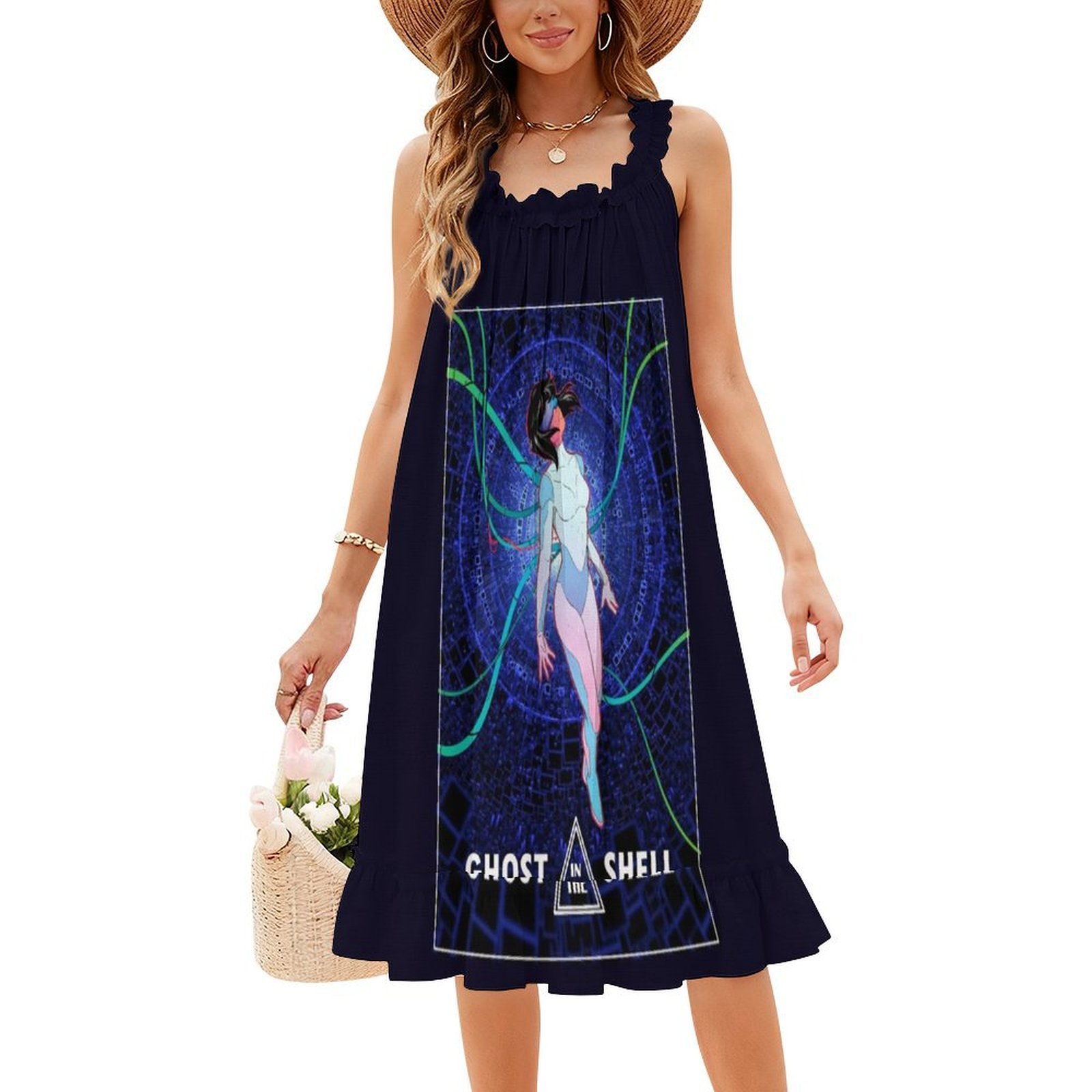 Ghost In The Shell Boho Chic D - Summer Clothing For A Beach recension och pris