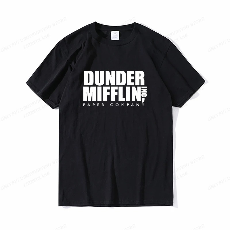 DUNDER MIFFLIN T Shirt Men Fas - Summer Clothing Teens recension och pris