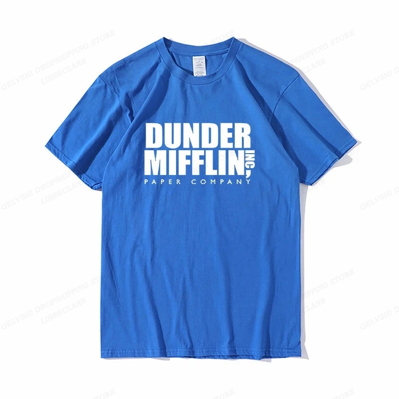 DUNDER MIFFLIN T Shirt Men Fas - Summer Clothing Teens recension och pris