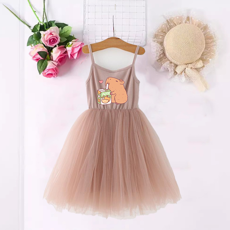 Capybara Girls Dresses Anime P - Summer Clothing Gifts recension och pris