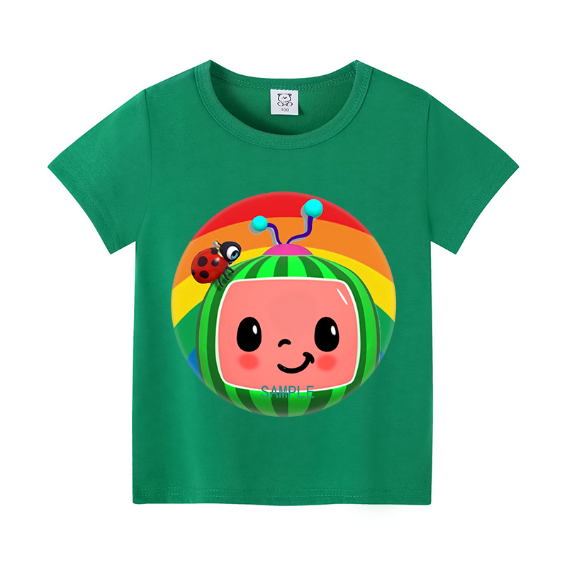 Cocomelons Baby T-Shirts Anime - Summer Clothing Girls recension och pris
