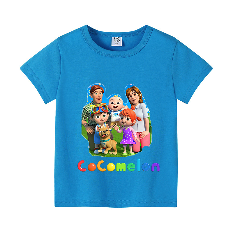 Cocomelons Baby T-Shirts Anime - Summer Clothing Girls recension och pris