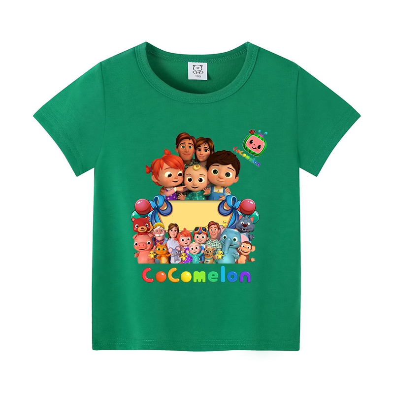 Cocomelons Baby T-Shirts Anime - Summer Clothing Girls recension och pris