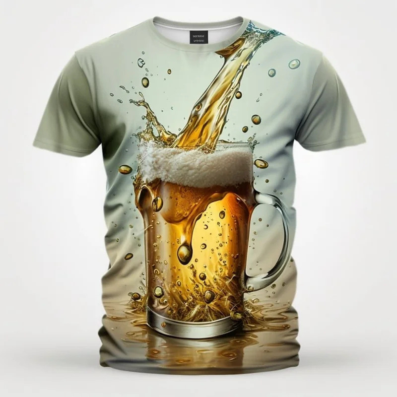 2025 Men'S T-Shirt 3d Printed  - Summer Clothing Men 2025 recension och pris