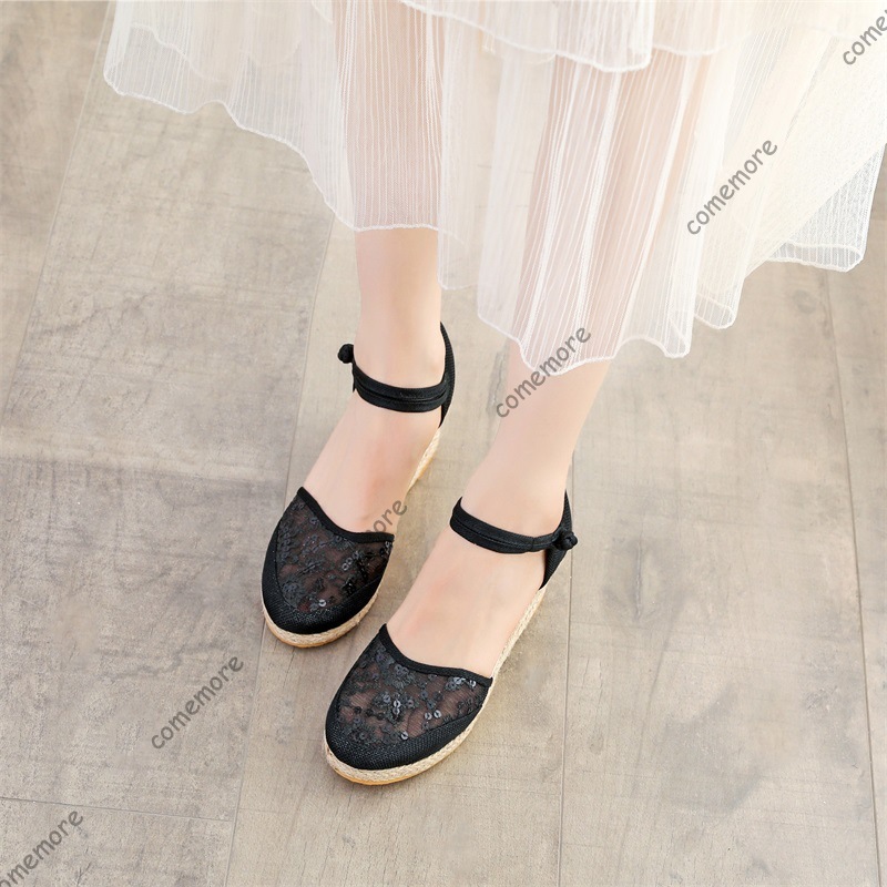 Women's Lace Mesh Espadrille W - Espadrille Sandal Women recension och pris