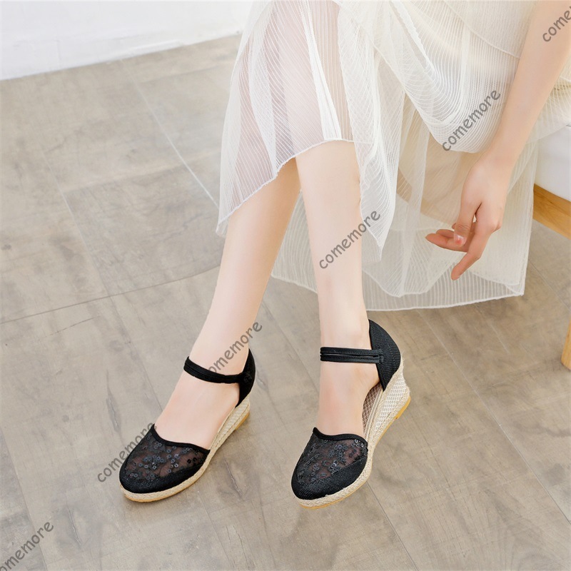 Women's Lace Mesh Espadrille W - Espadrille Sandal Women recension och pris