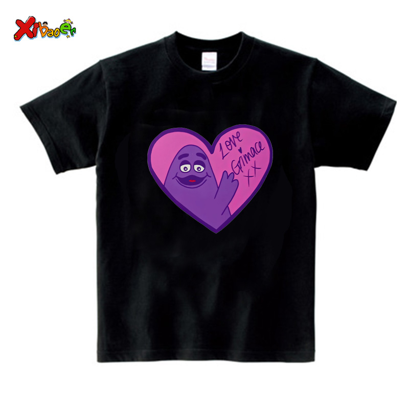 Party T Shirt GRIMACE Birthday - Summer Clothing Images recension och pris