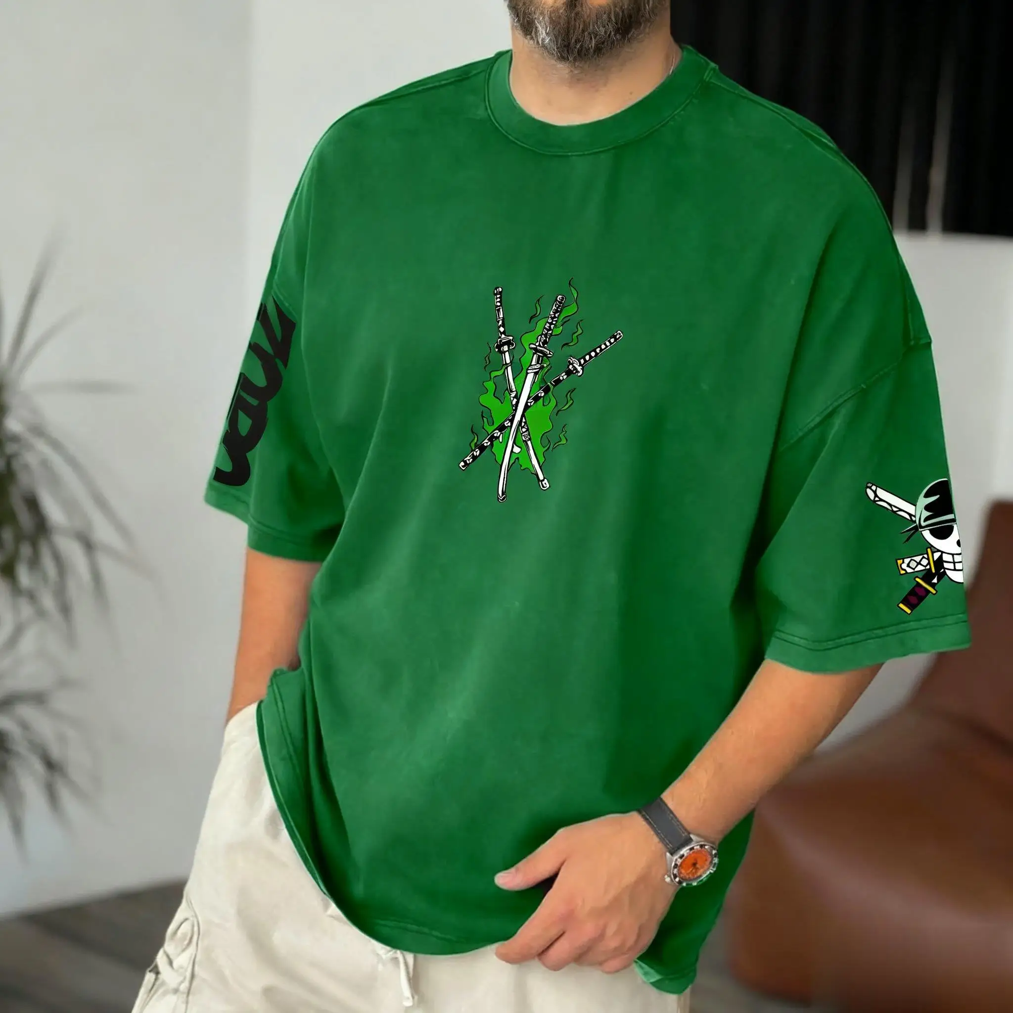 Summer Y2k Anime One Piece Zor - Summer Clothing Men 2025 recension och pris